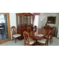 Thomasville Serenade Walnut 13 pc Dining Room Suite, Immaculate